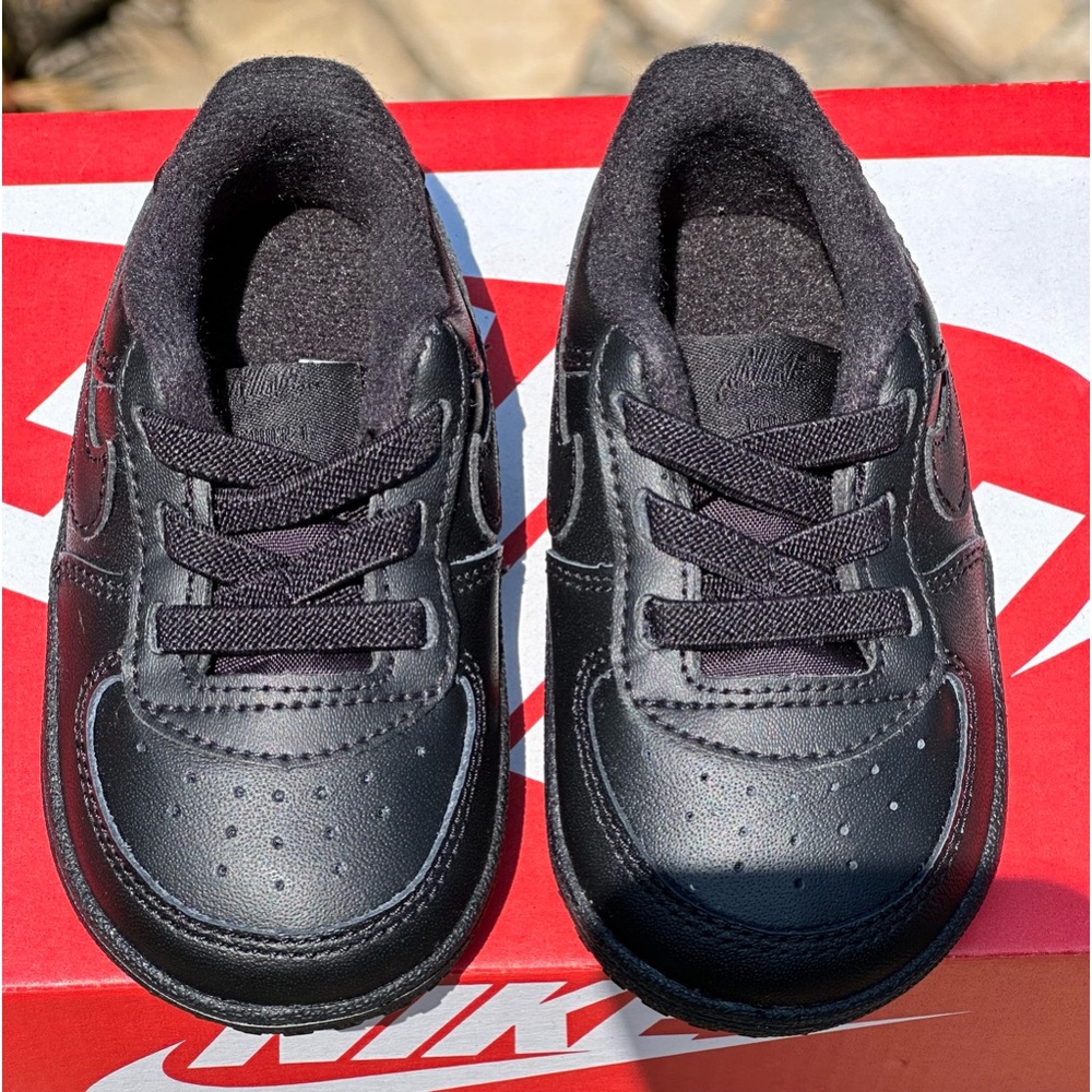 NEW Nike Force 1 Crib Baby Bootie Size 4C for Infant Toddler New Walker - Picture 3 of 9